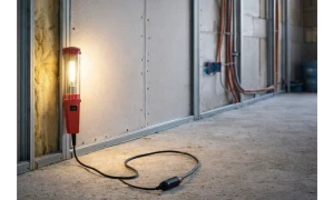 Lampe baladeuse de chantier : comparatif et normes