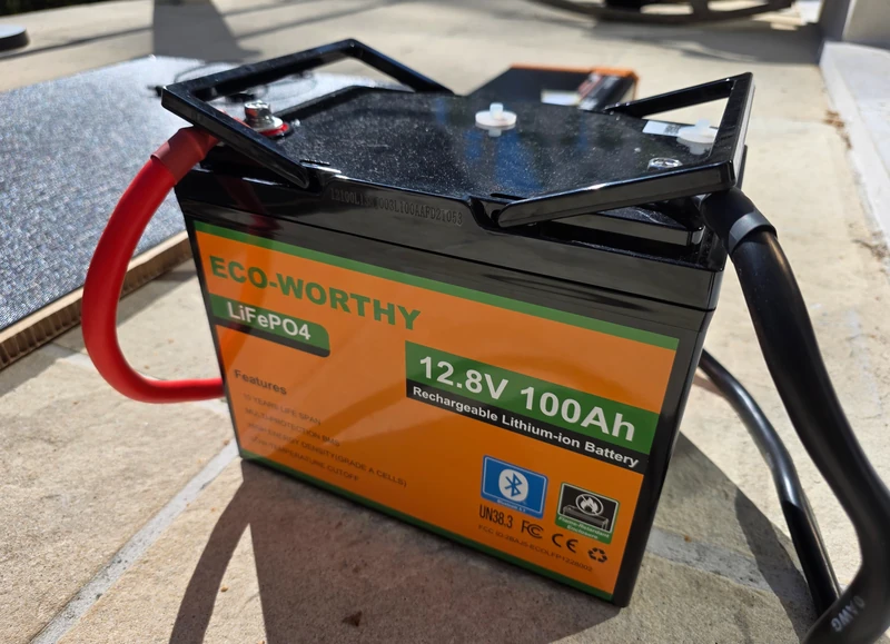 Batterie LiFePO4 ECO-WORTHY 12V 100 Ah : avis