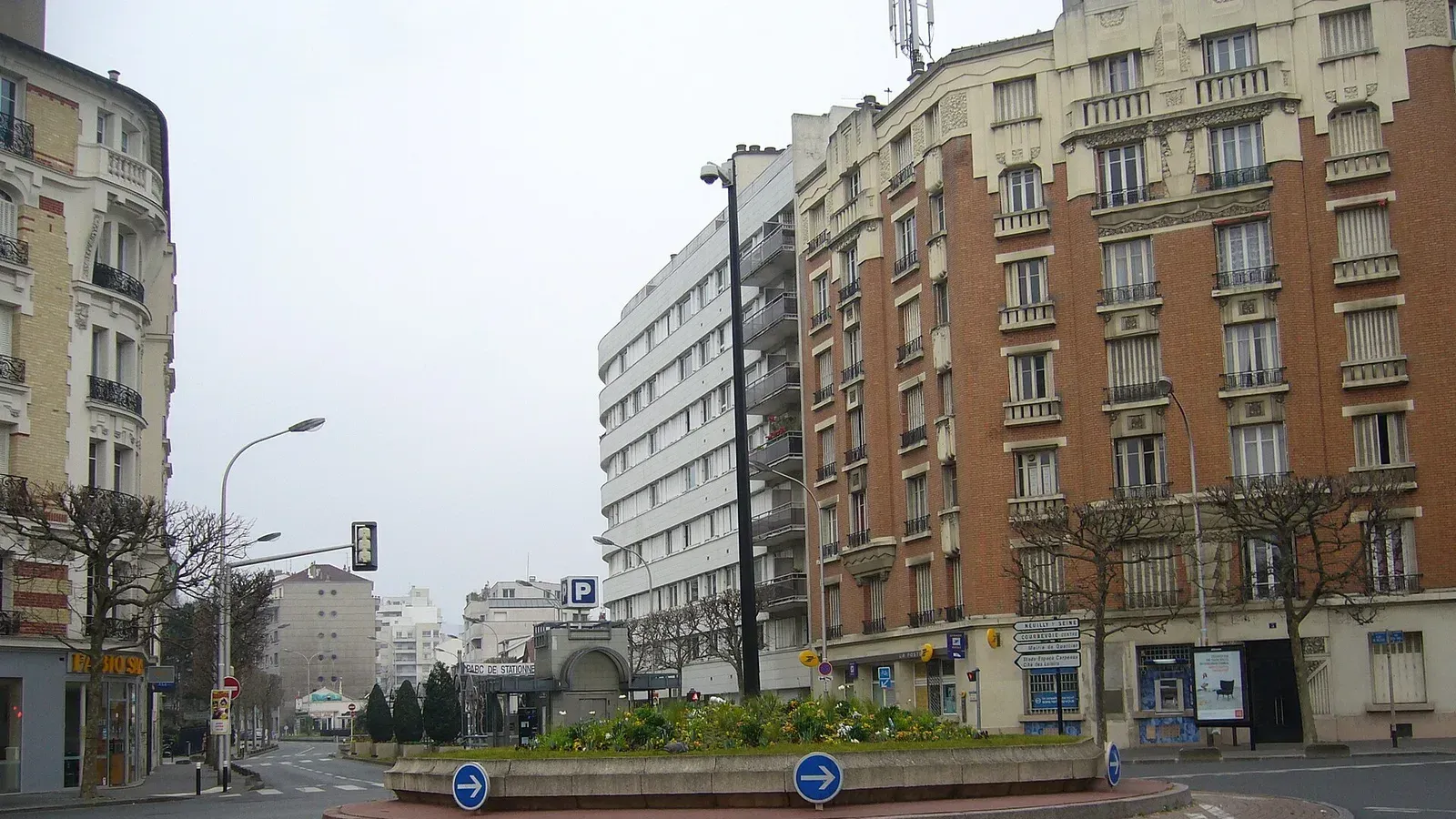 Place de Belgique à Courbevoie