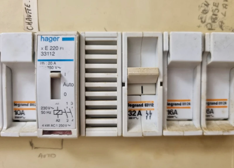 Couleur fil électrique année 70