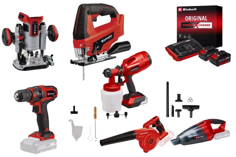 Parkside, Einhell ou Ryobi