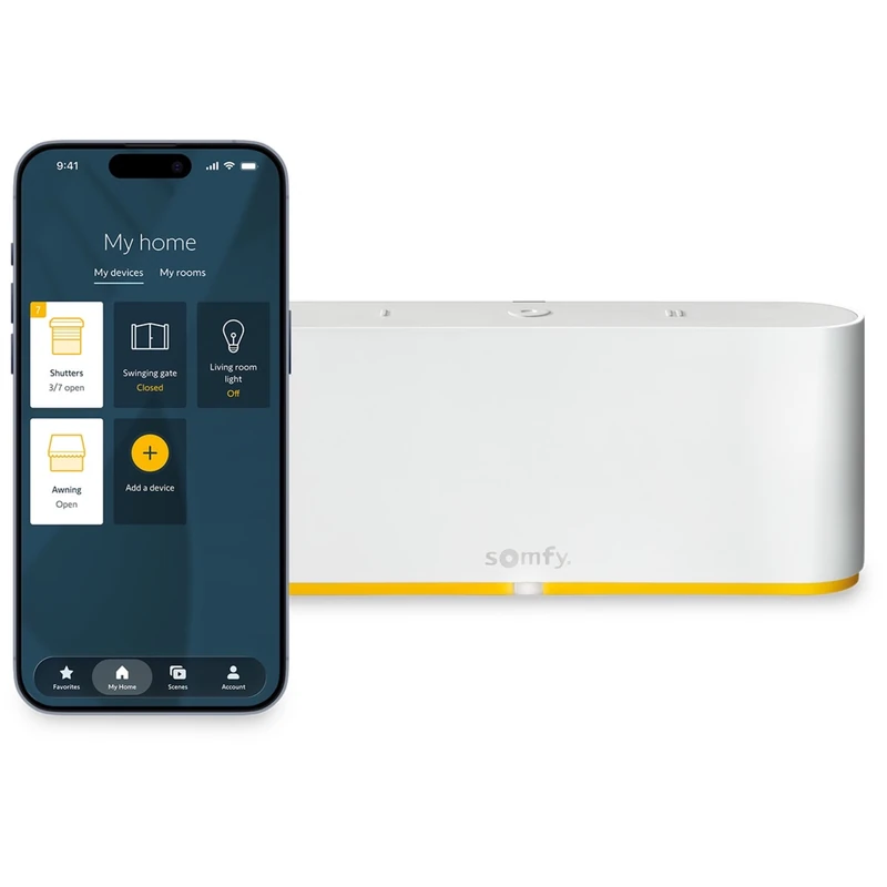 Somfy Tahoma : quels équipements piloter