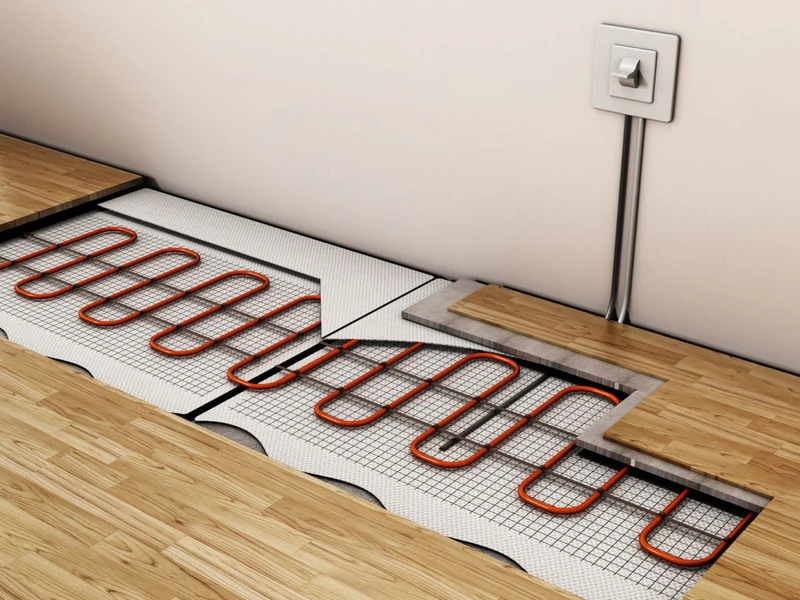Plancher chauffant électrique : prix et pose