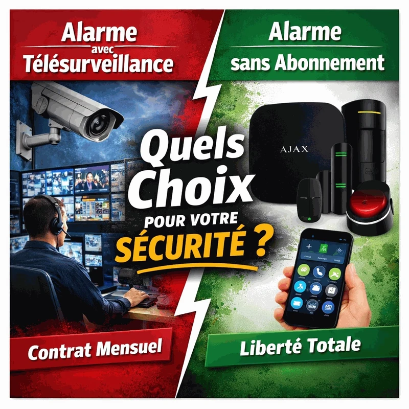 Alarme sans abonnement : modèles et coûts