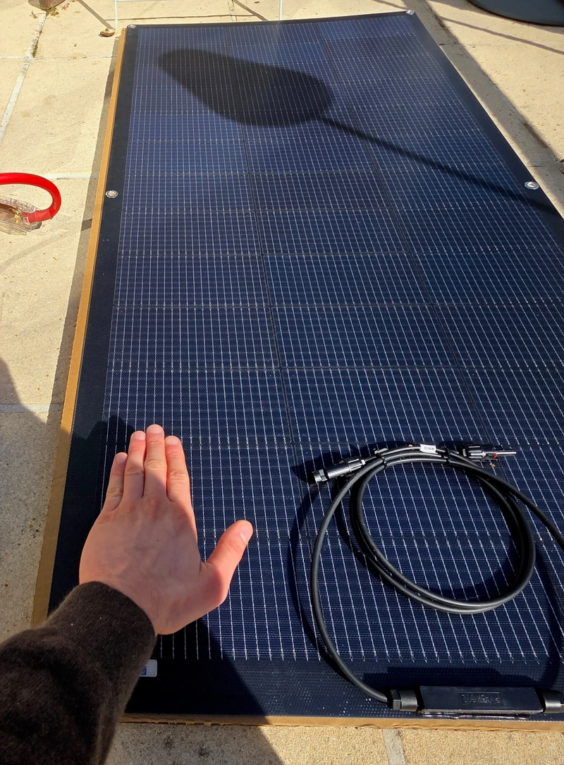 Panneau solaire flexible ECO-WORTHY 200 W : avis