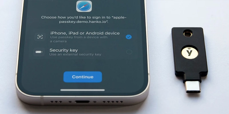 YubiKey et passkeys pour un artisan : guide concret
