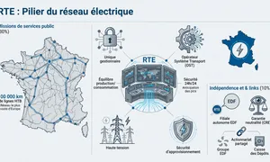 RTE électricité : rôle et missions en France
