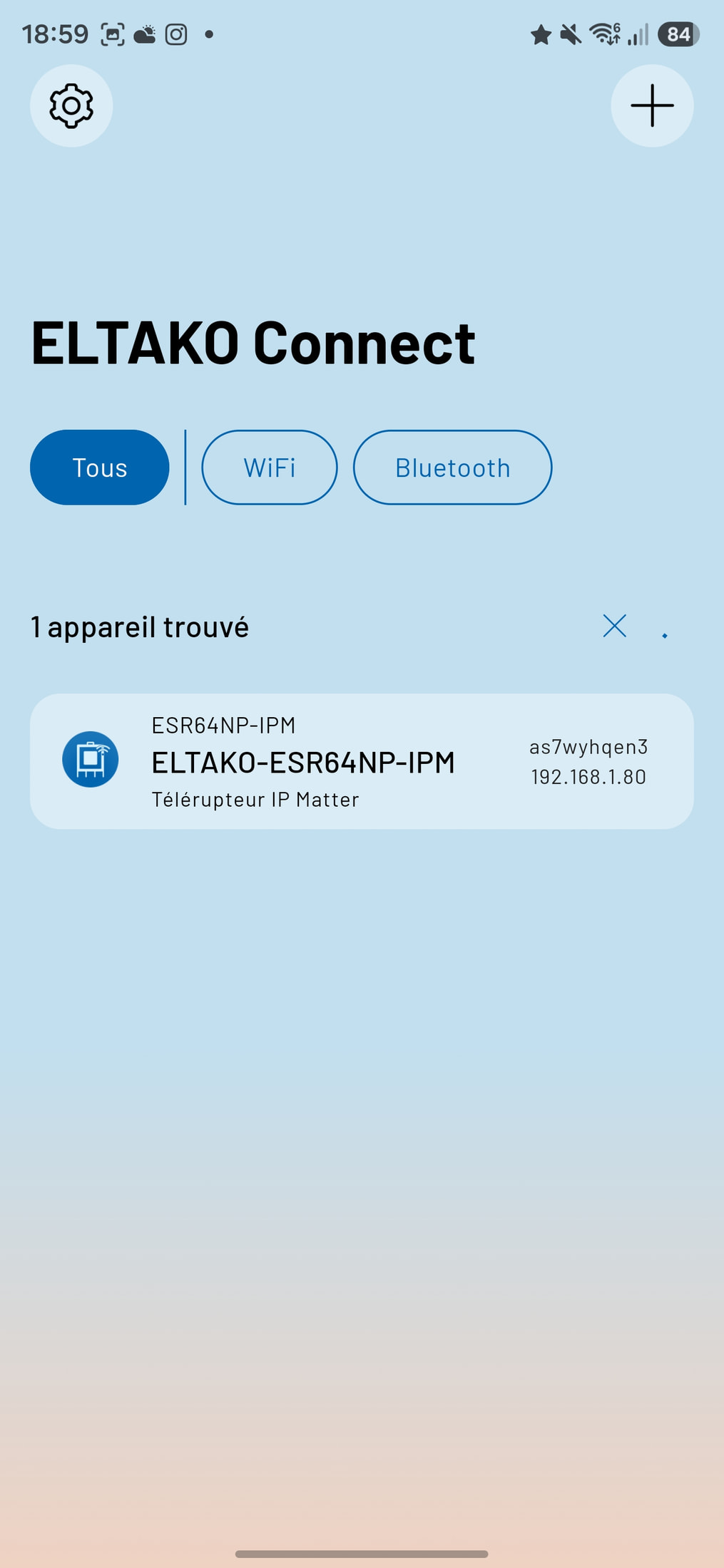 Réglage de la temporisation d’extinction automatique de l’éclairage dans Eltako Connect