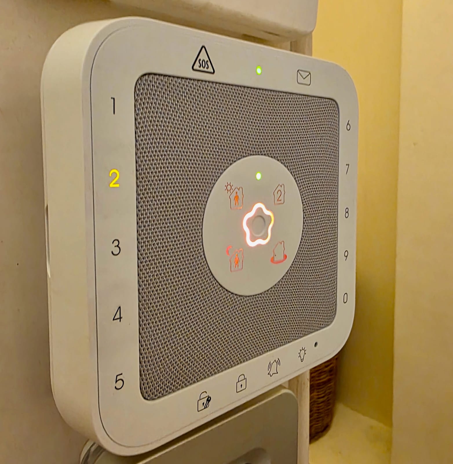 Centrale Verisure installée pour télésurveillance