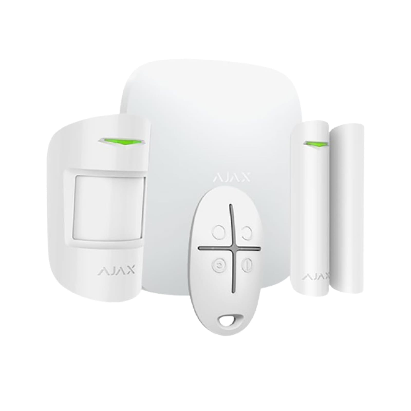 StarterKit Cam Ajax avec hub, MotionCam, DoorProtect et télécommande