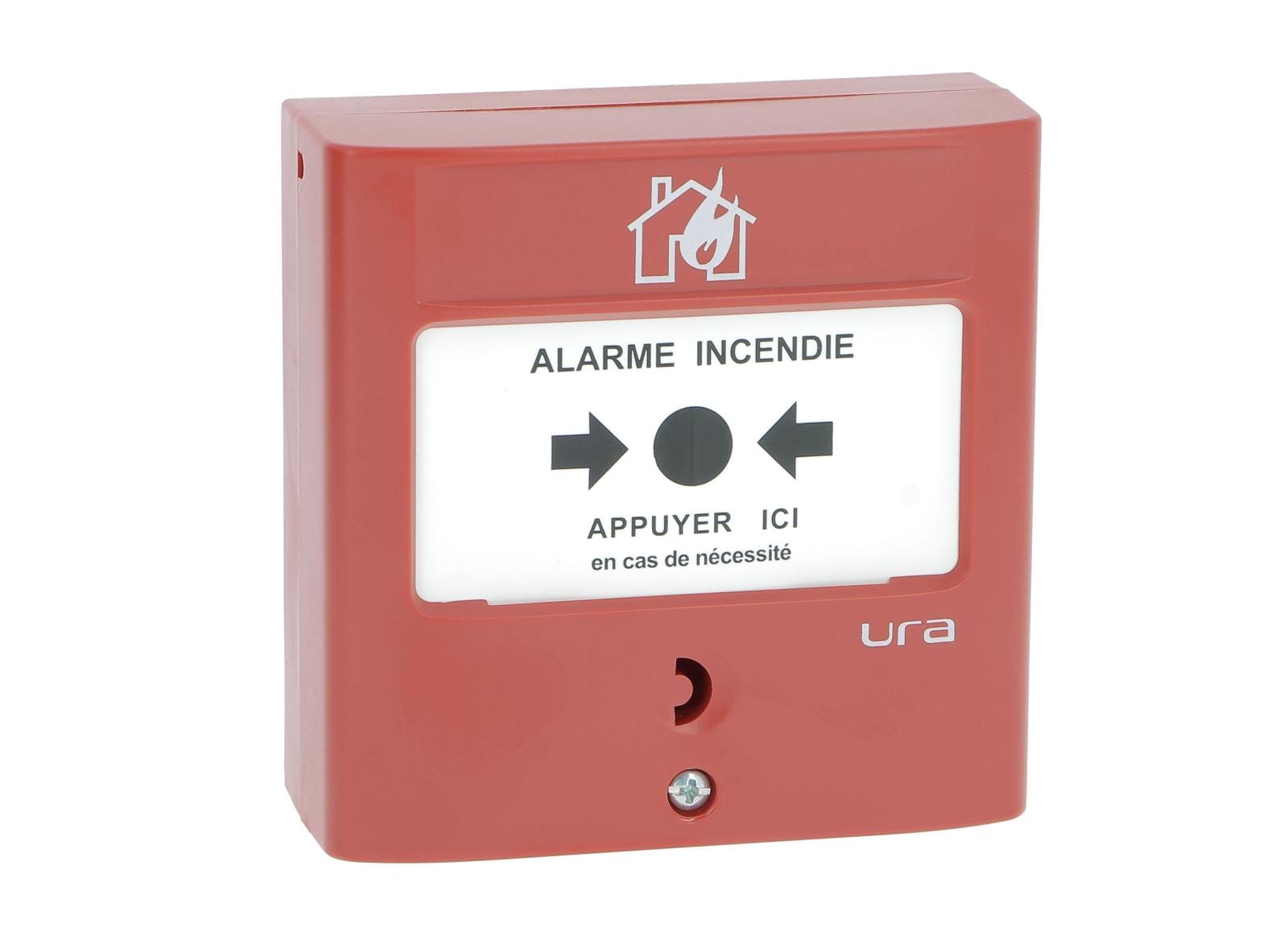 Déclencheur manuel radio URA pour alarme incendie