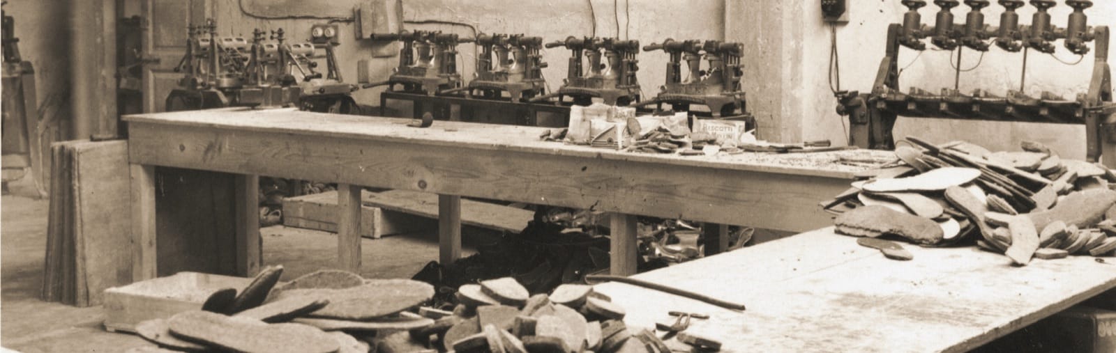 Image publiée par Cofra dans la section historique de son site, sur les débuts de l’entreprise