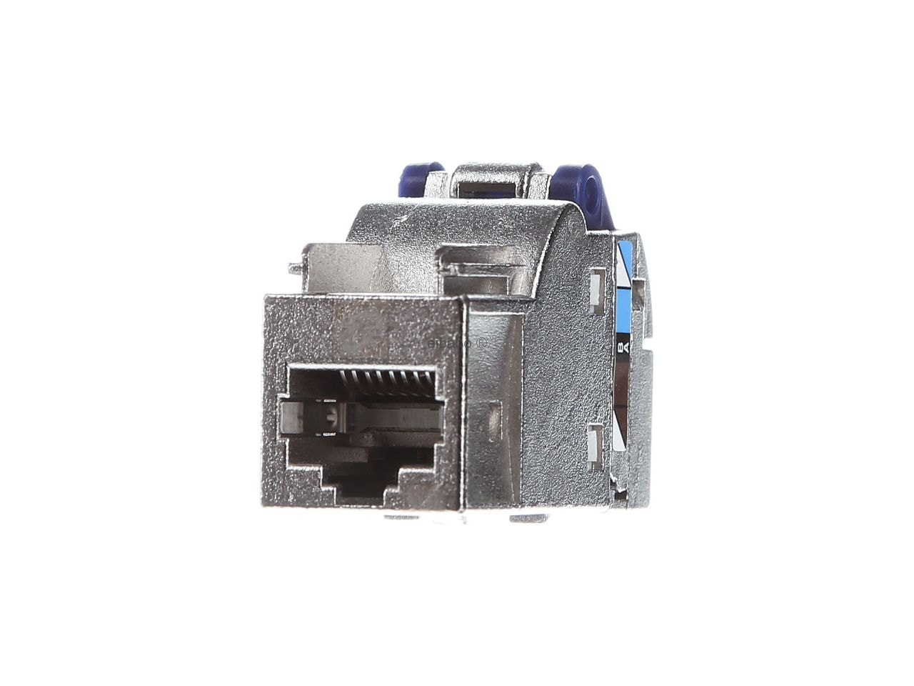Connecteur RJ45 blindé destiné au bandeau d’un coffret de communication Schneider