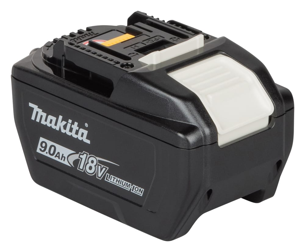 Batterie Makita LXT 18 volts utilisée par la plateforme d’outils LXT