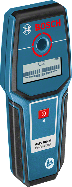 Détecteur Bosch GMS 100 M, modèle d’entrée de gamme au boîtier compact