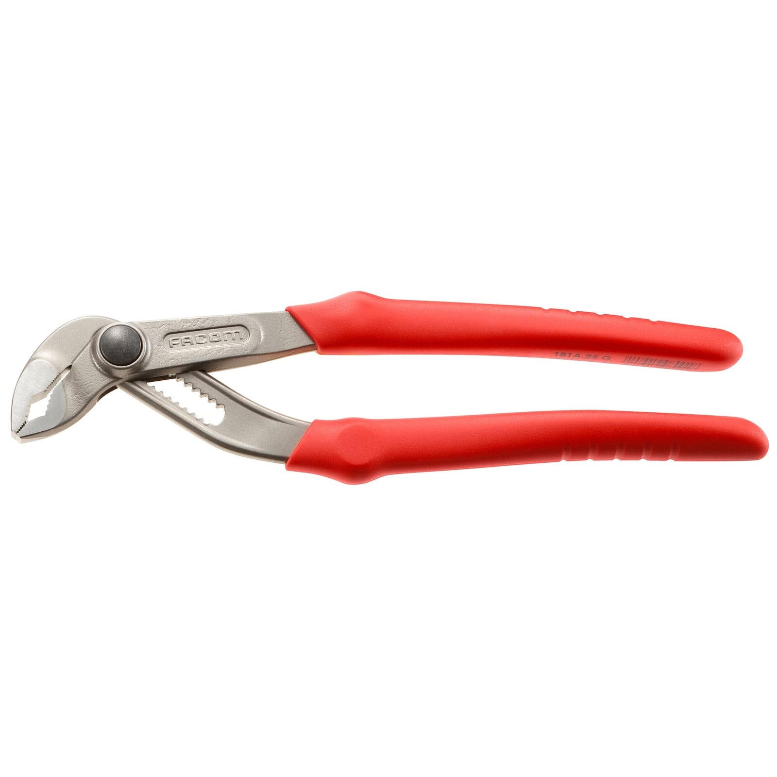 Pince multiprise Facom 181A.25G vue de profil sur fond blanc