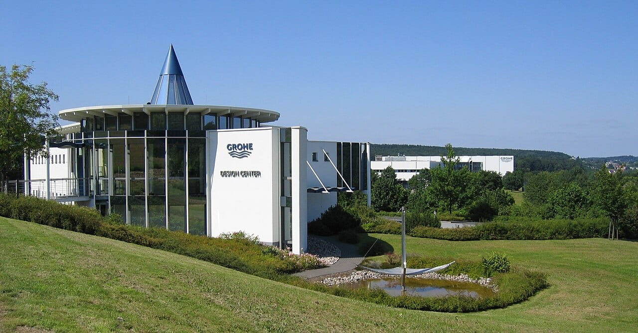 Centre technologique Grohe de Hemer-Edelburg, dans la Sauerland, en Allemagne