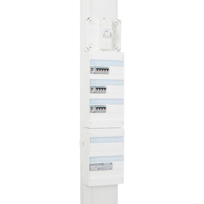 Tableau électrique dans une gaine technique logement