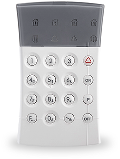 Clavier officiel Homiris pour commander le système d’alarme