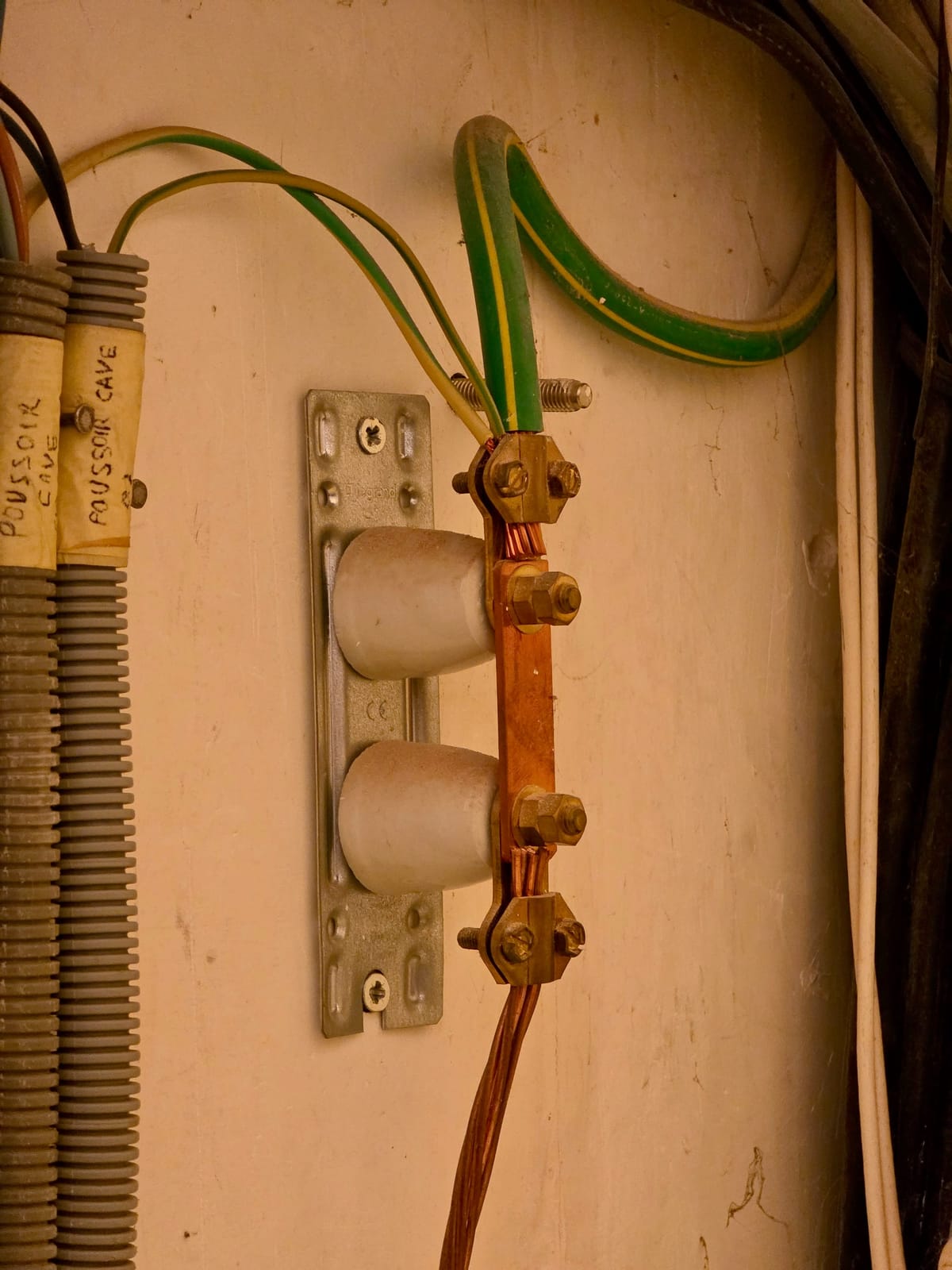 Barrette de coupure de terre dans une installation électrique