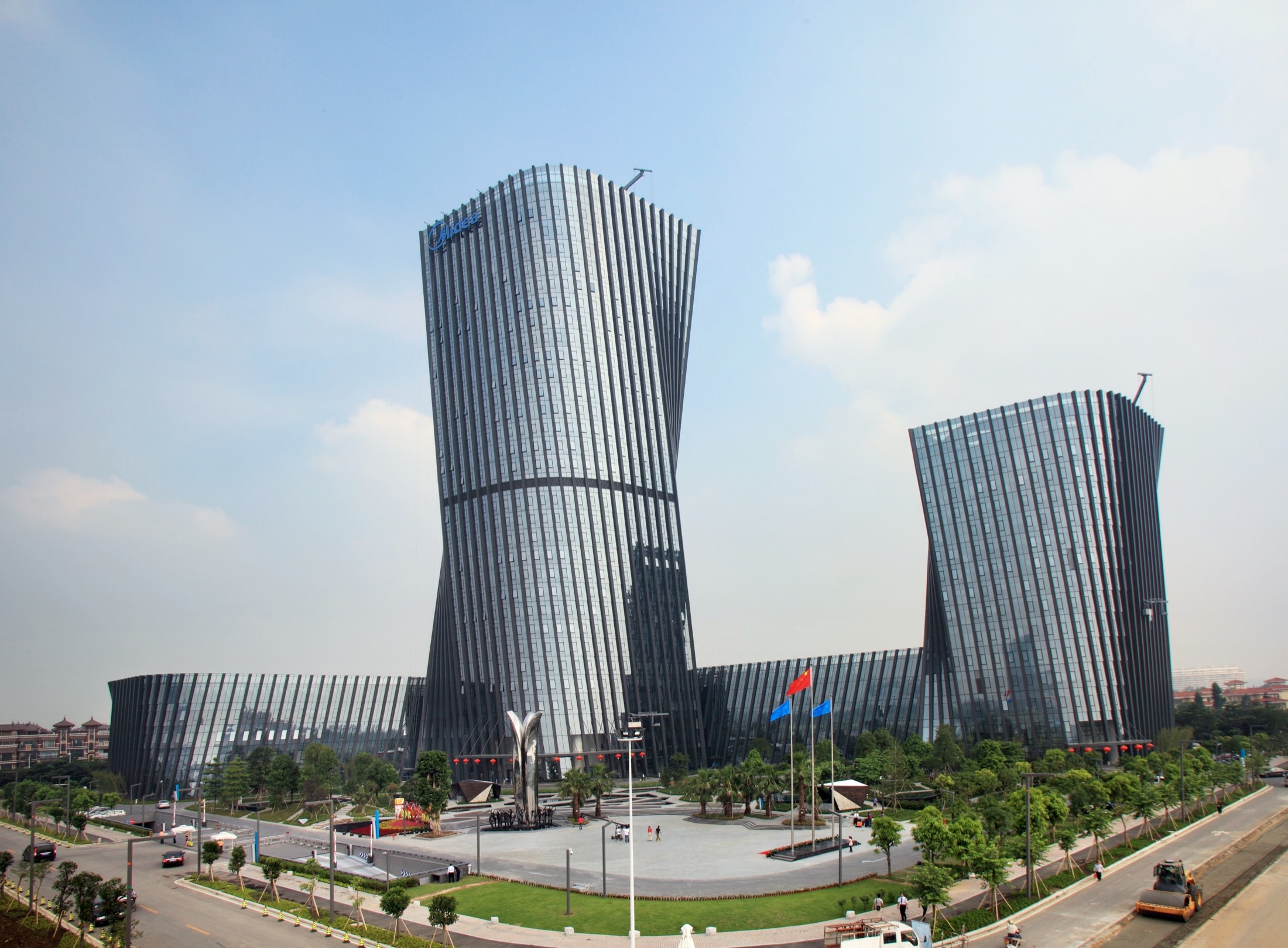 Siège du groupe Midea à Foshan, dans la province du Guangdong, en Chine