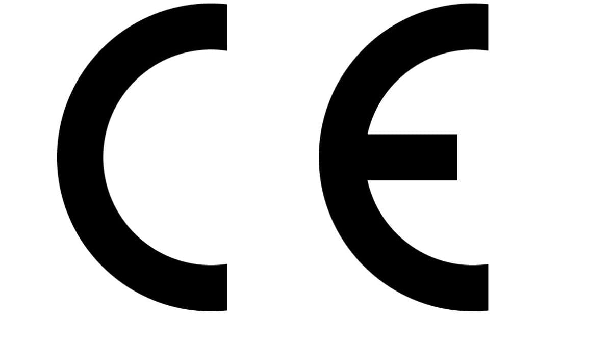 Le sigle CE officiel tel que publié par la Direction générale des Entreprises