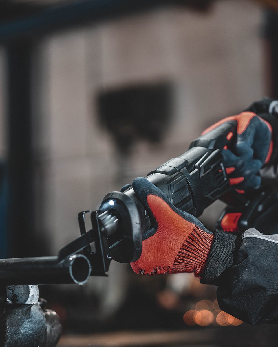 Scie circulaire de la gamme Grizzly Tools, le fabricant des outils Parkside vendus par Lidl