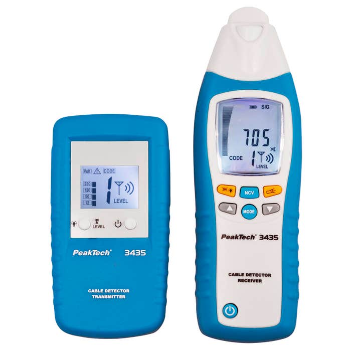Vue produit du kit de détection de câbles PeakTech 3435 proposé par Jeulin