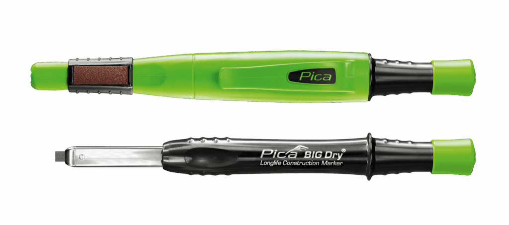 Marqueur Pica BIG Dry 6060, format épais à mines géantes, sur fond blanc