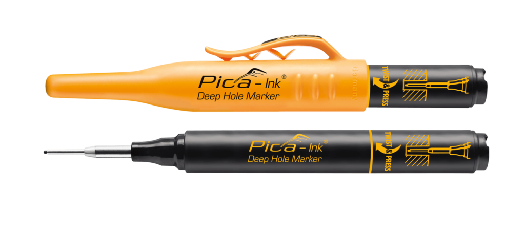 Marqueur Pica Ink noir 150/46 présenté par le fabricant