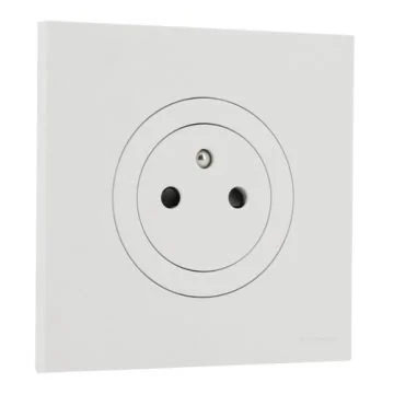 Prise Schneider Odace 2025 blanc craie