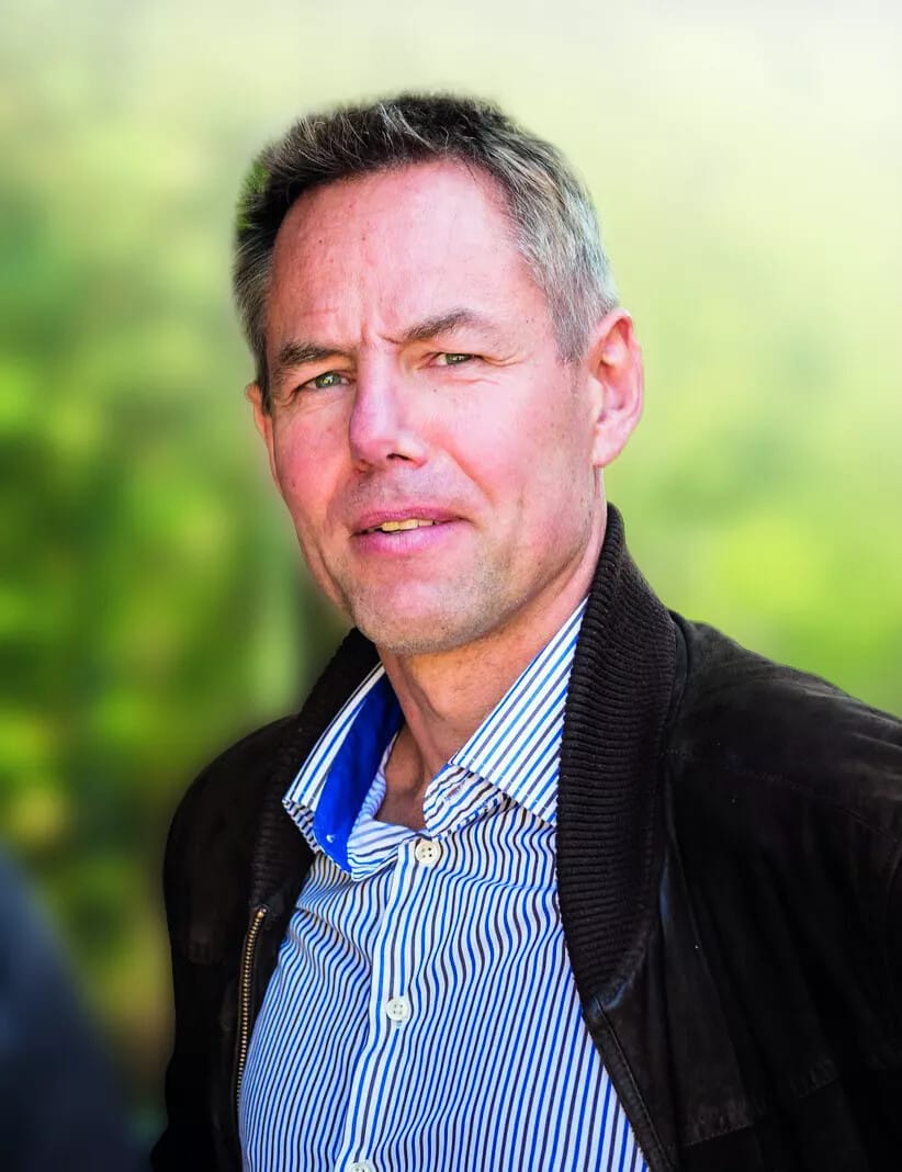 Portrait d'Éric Sétin, PDG du groupe Sétin, sur la page Qui sommes-nous