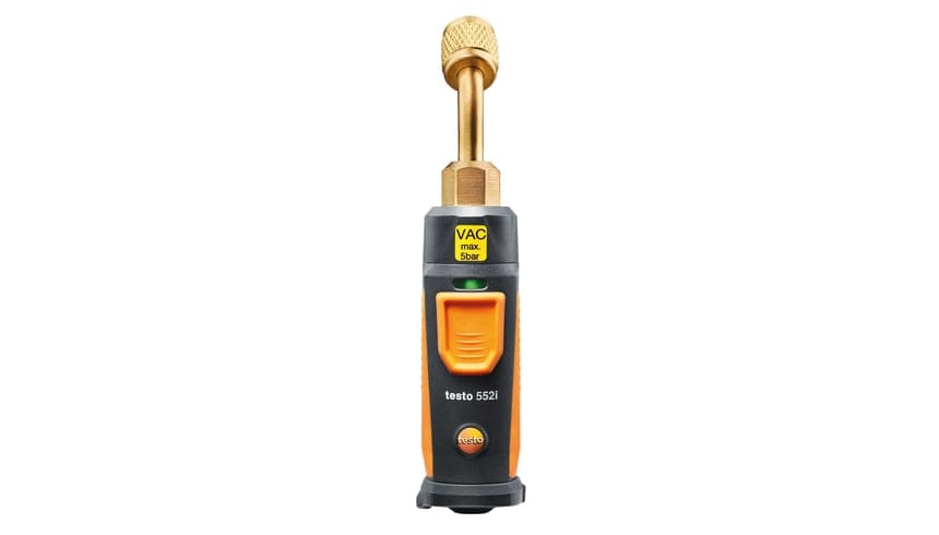 Sonde de vide Bluetooth Testo 552i avec raccord de service visible