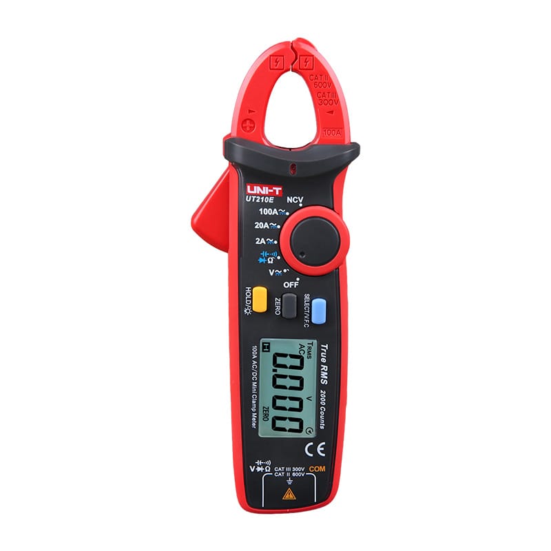 Pince ampèremétrique UNI-T UT210E, photo produit du site officiel