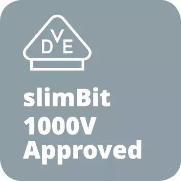 Pictogramme VDE slimBit 1000 V Approved publié par Wiha