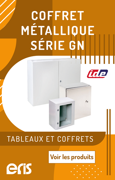 Coffret électrique de la marque exclusive ERIS distribuée par YESSS