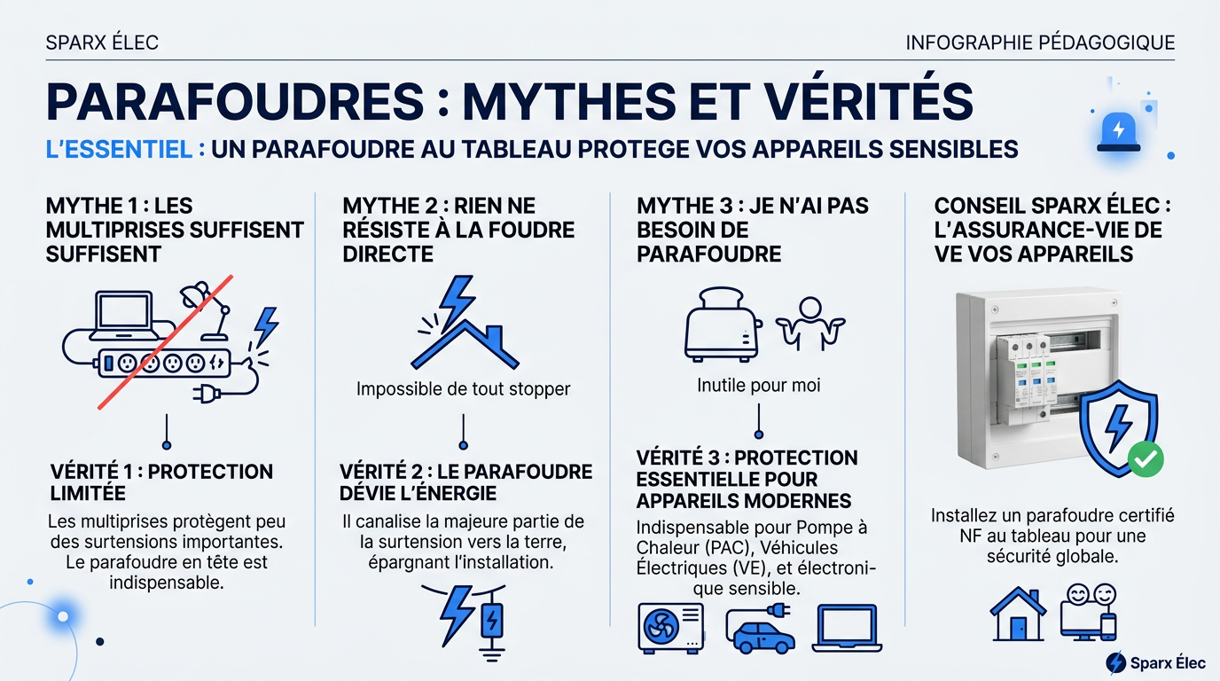 Parafoudres : mythes et vérités