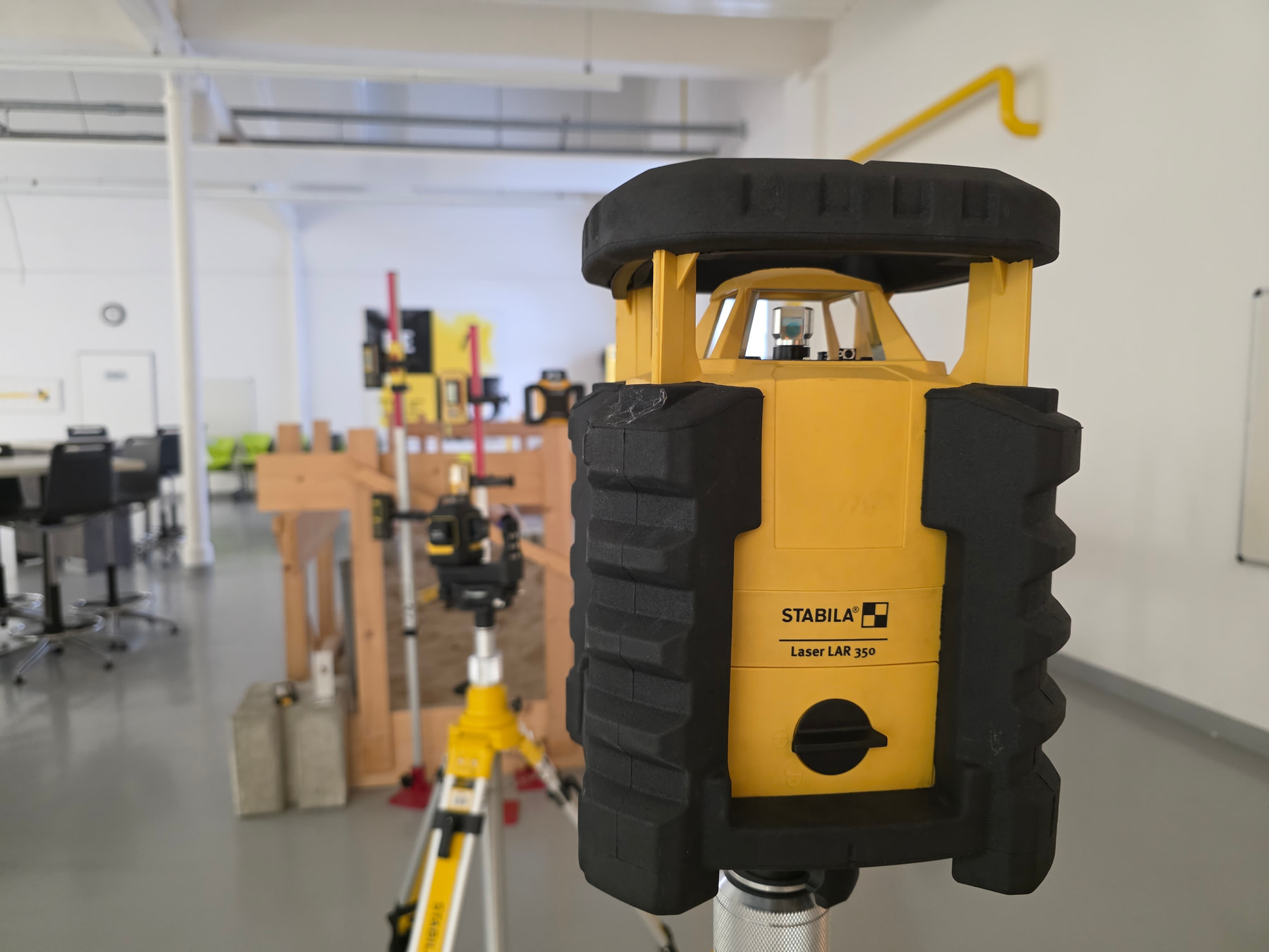 Laser rotatif STABILA LAR 350 présenté au Campus